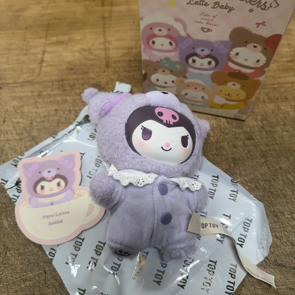 Sanrio Character Latte Baby KUROMI